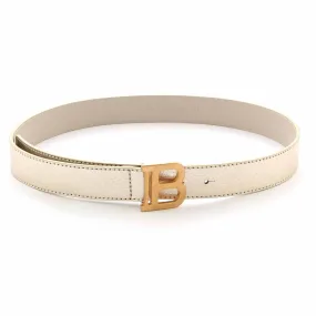 Cintura B-Belt In Pelle Laminata Oro