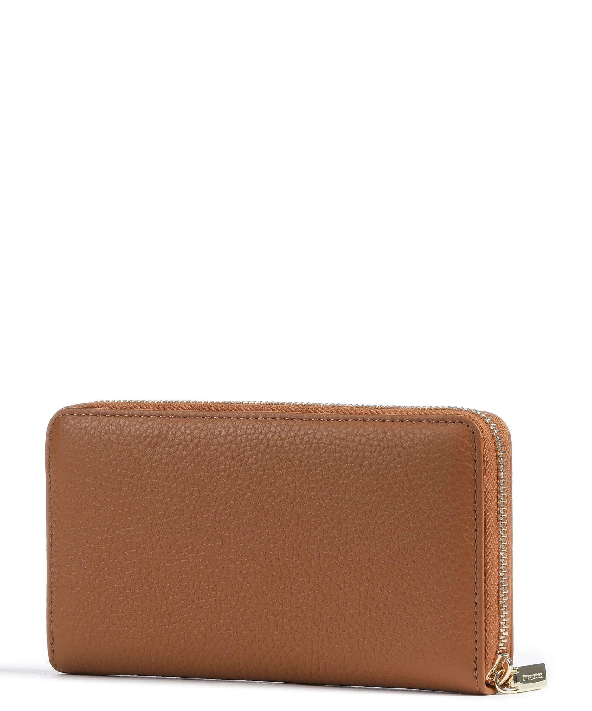 Coccinelle Metallic Soft Portafoglio pelle granulata cognac  