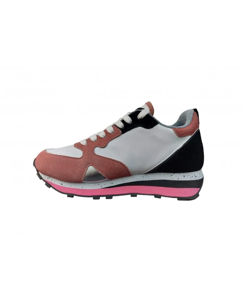 GUARDIANI WEN 0150 LOW sneakers scarpe pelle donna rosa multi