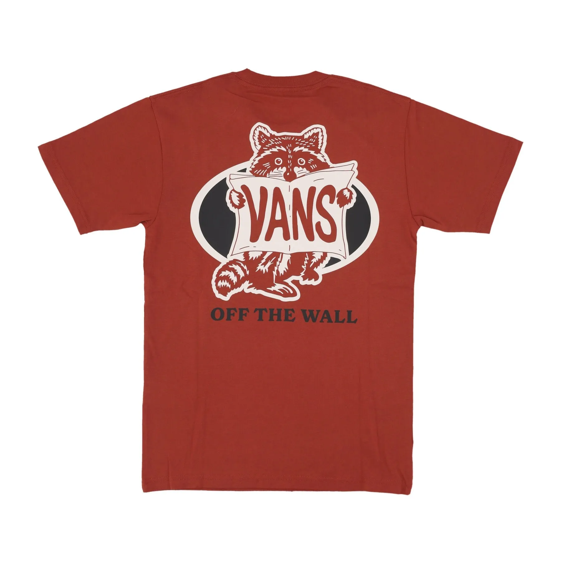 Maglietta Uomo Racoon Sign Tee Burnt Henna