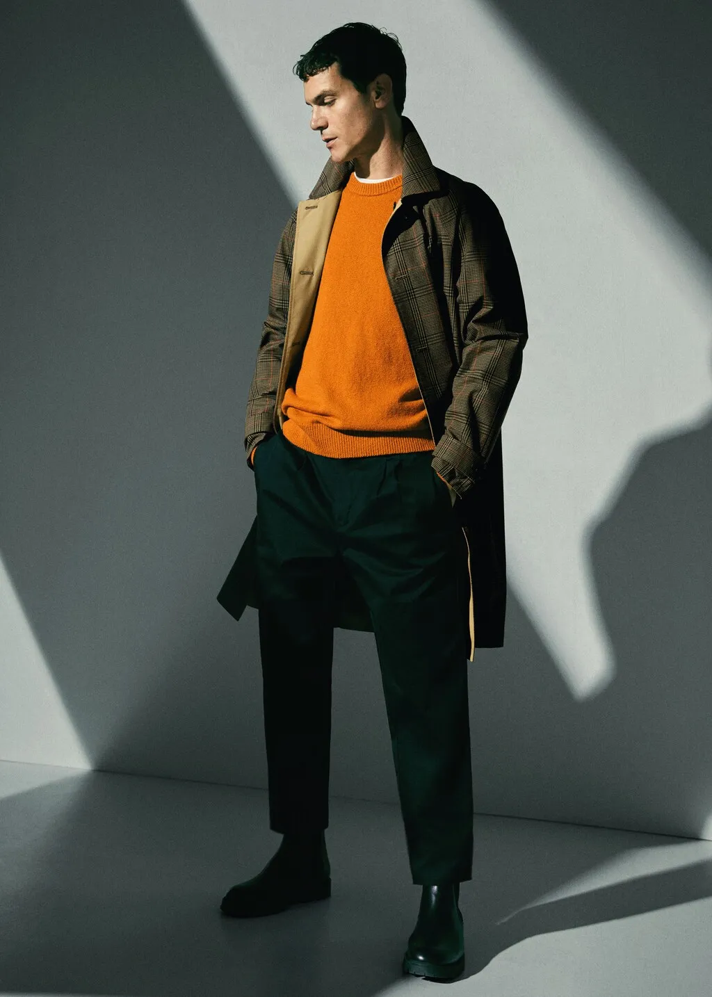Pantaloni regular-fit pinces