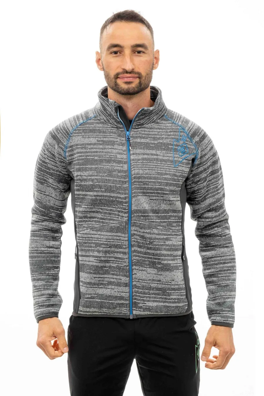 Pile/felpa uomo wool look termico e stretch