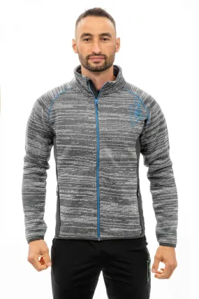 Pile/felpa uomo wool look termico e stretch