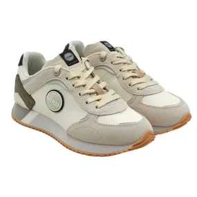 Sneaker donna TRAVIS PLUS GLINT off white-pink gold