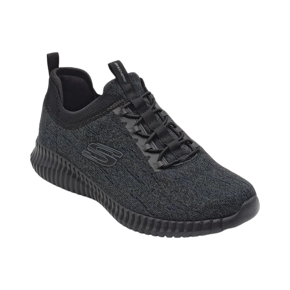 Sneaker uomo in tessuto SKECHERS ELITE FLEXX HARTNELL 52642 bbk