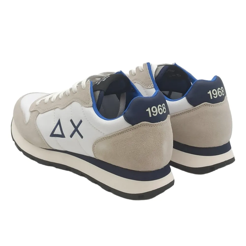 Sneaker uomo SUN68 Z43101 Tom solid nylon bianco