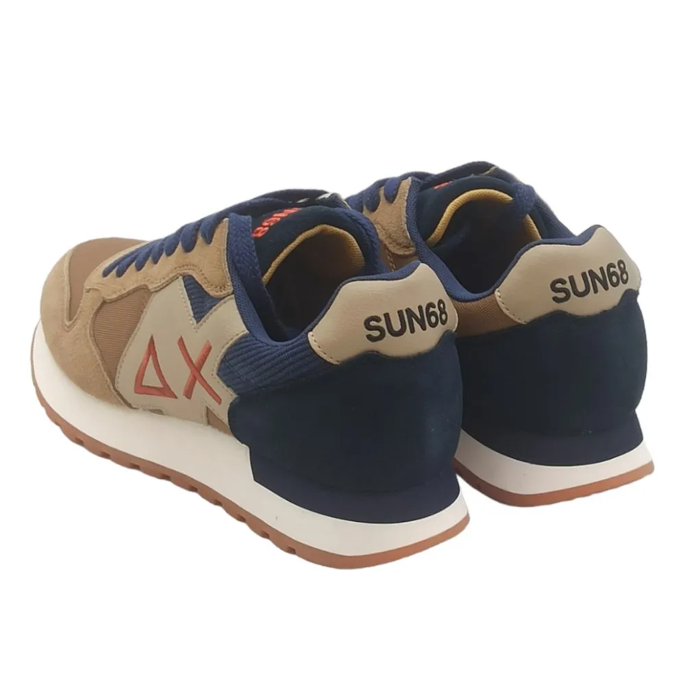 Sneaker uomo sun68 Z43117 Jaki winter navy blue volpe