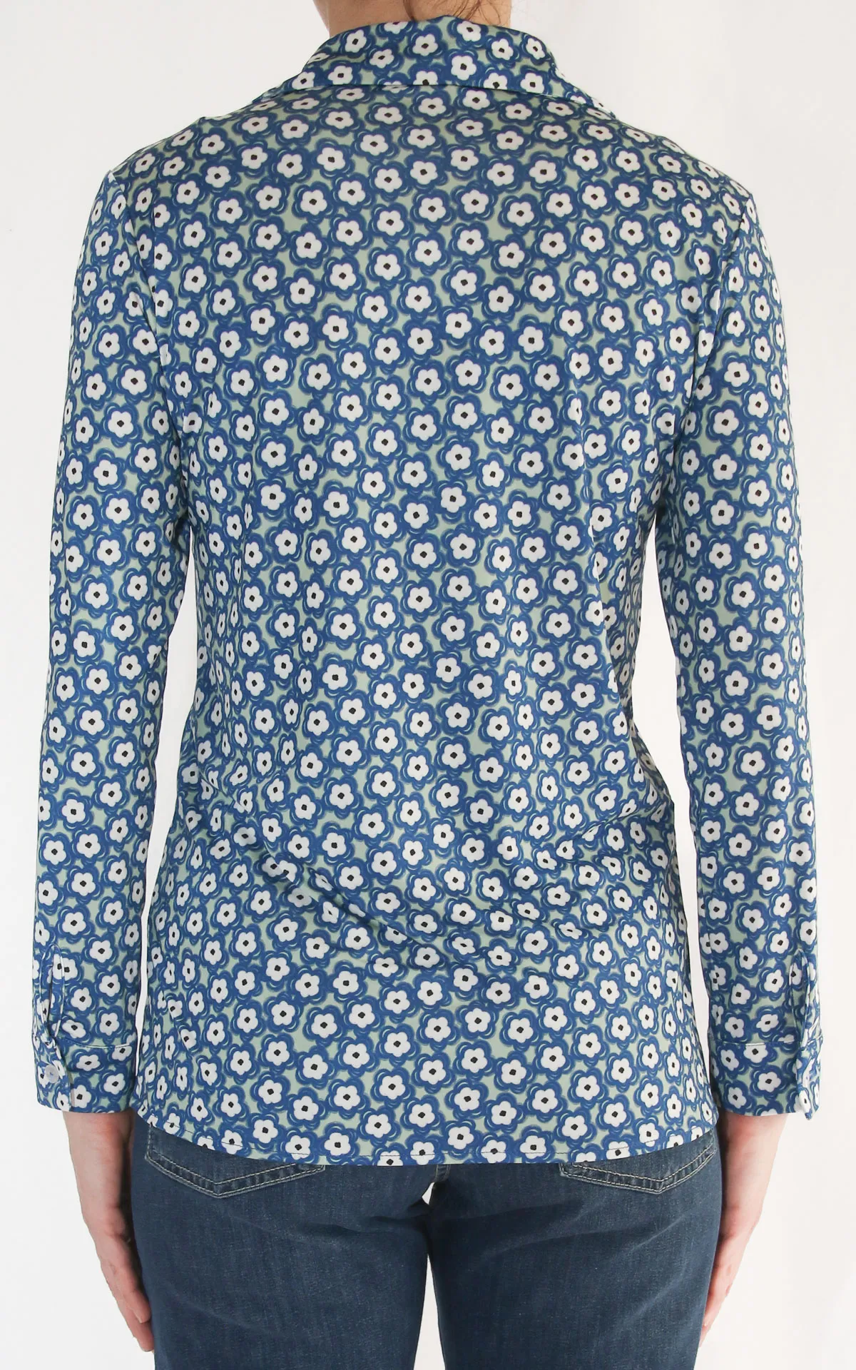 Susan Di – Camicia maglina – Fiori