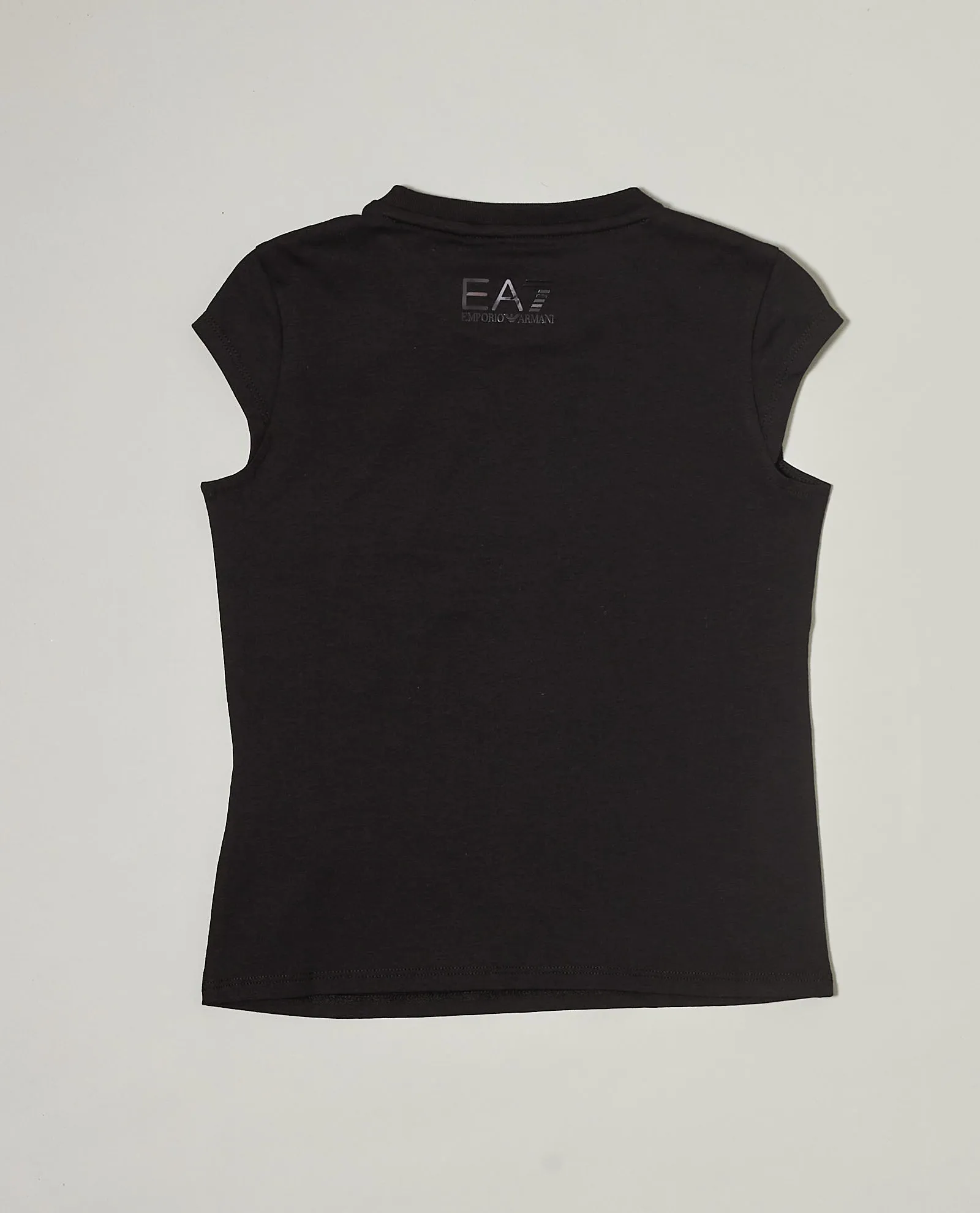 T-shirt EA7 per bambina/ragazza in misto cotone
